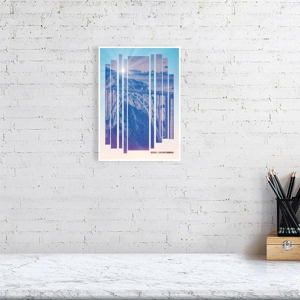 bixby canyon bridge art print