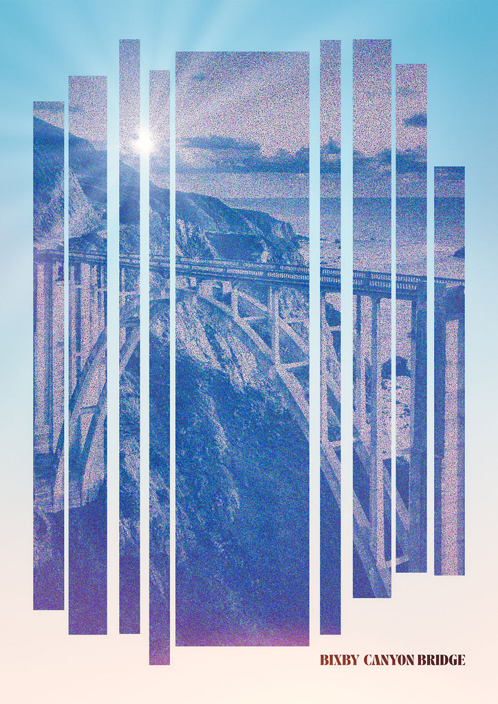 bixby canyon bridge art print